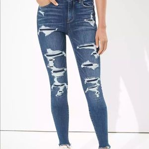 AE Ne(x)t Level Patched Super High-Waisted Jegging